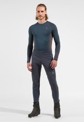 Odlo Langnes Langlaufhose für Herren - Skilanglauf - blau, M