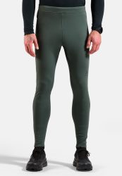 Odlo Essential Warm Lauftights für Herren - Running - grün, XL