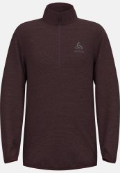 Odlo Roy Stripe Mid Layer Half-Zip für Kinder - Wandern - maron, 128