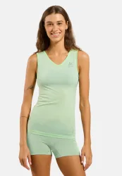 Odlo Performance X-Light Base Layer Tank für Damen - Training, Radsport - grün, S