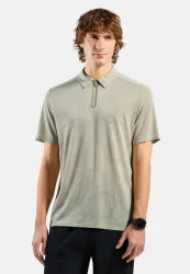 Odlo Ascent Chilltec Poloshirt für Herren - Wandern - beige, S