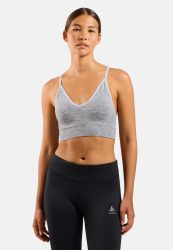 Odlo Padded Seamless Soft 2.0 Sport BH für Damen - Wandern, Training - grau, XS