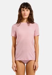 Odlo Merino 160 Base Layer T-Shirt für Damen - Wandern, Ski & Snow - pink, XL