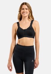 Odlo Damen Padded High Sports BH (Größe XL, Schwarz)