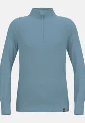 Odlo Active Warm Base Layer Half-Zip für Kinder - Wandern, Ski & Snow - blau, 104