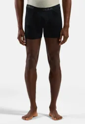 Odlo Active F-Dry Graphic 2-Pack Boxershorts für Herren - Wandern, Casual Comfort - schwarz, S