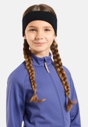 Odlo Merino Warm Stirnband für Kinder - Wandern - schwarz, OneSize