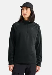 ODLO Herren Unterzieh Zipshirt Besso schwarz | XL