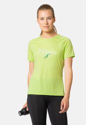 Odlo Essentials Laufshirt mit Print für Damen - Training - grün, XS