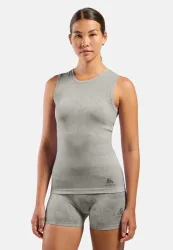 Odlo Performance Light - Rain Dye Base Layer Tank für Damen - Training, Radsport - beige, XL