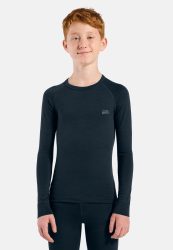 Odlo Merino 200 Base Layer Set für Kinder - Wandern, Ski & Snow - marineblau, 140
