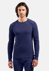 Odlo Active X-Warm Base Layer Shirt für Herren - Ski & Snow - lila, XL