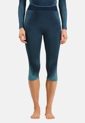 Odlo Blackcomb Base Layer 3/4 Tights für Damen - Skilanglauf, Ski & Snow - blau, XS