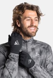 Odlo Ceramiwarm Light Handschuhe - Trail Running, Running - schwarz, XXS