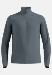 Odlo Essential Warm Mid Layer Full-Zip für Herren - Wandern, Ski & Snow - grau, L