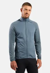 Odlo Zeroweight Warm Hybrid Laufjacke für Herren - Training, Running - grau, S