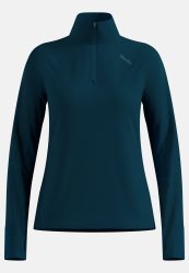 Odlo X-Alp Lauf-Mid Layer Half-Zip für Damen - Trail Running, Wandern - marineblau, XL