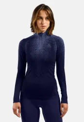 Odlo Damen Blackcomb Eco Half Zip Longsleeve