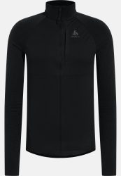 Odlo Zeroweight Pro Windproof Hybrid Langlaufjacke für Herren - Skilanglauf - schwarz, S