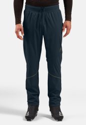 Odlo Zeroweight Pro Windproof Warm Langlaufhose für Herren - Skilanglauf - blau, XXL