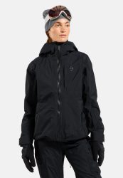 Odlo Descent Isolationsjacke für Damen - Ski & Snow - schwarz, XL
