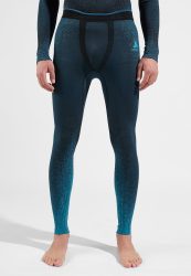 Odlo Blackcomb Base Layer Tights für Herren - Skilanglauf, Ski & Snow - blau, XXL