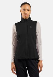Odlo Zeroweight Warm Laufweste für Damen - Running - schwarz, S
