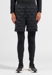Odlo Zeroweight Insulator Laufshorts für Herren - Skilanglauf, Running - schwarz, XXL