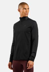 Odlo Zeroweight Warm Hybrid Laufjacke für Herren - Training, Running - schwarz, M