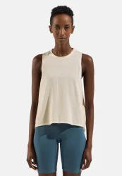 Odlo Essential Linencool Lauf-Tank für Damen - Training, Running - beige, XS