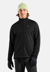 Odlo Essential Warm Langlaufjacke für Herren - Skilanglauf - schwarz, M