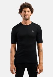 Odlo Active Warm Base Layer T-Shirt für Herren - Wandern, Ski & Snow - schwarz, 3XL