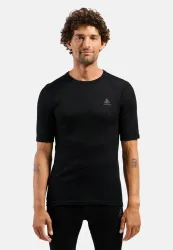 Odlo Active Warm Base Layer T-Shirt für Herren - Wandern, Ski & Snow - schwarz, 3XL