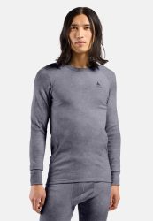 Odlo Active Warm X Pow Base Layer Shirt für Herren - Wandern, Ski & Snow - lila, M