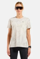 Odlo Damen Zeroweight Chill-Tec Print T-Shirt