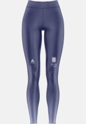Odlo Odlo x Engadin Skimarathon Langlauf-Rennanzug-Hose für Damen - Skilanglauf - lila, L