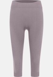 Odlo Performance Warm Base Layer 3/4 Tights für Damen - Skilanglauf, Ski & Snow - lila, XS