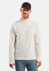 Odlo Essential Thermal Lauf-Hoodie für Herren - Trail Running, Running - grau, M