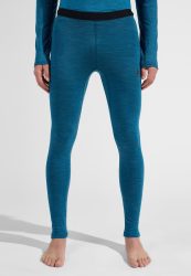 Odlo Natural Performance Wool 150 Base Layer Tights für Herren - Wandern, Ski & Snow - blau, S
