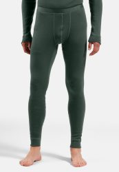 Odlo Merino 260 Base Layer Tights für Herren - Wandern, Ski & Snow - grün, M