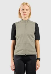 Odlo Explorer Windproof Radweste für Damen - Gravel, Radsport - grün, XS