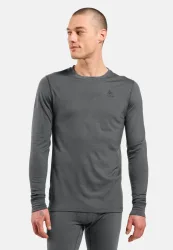 Odlo Herren Merino 200 Crew Neck Longsleeve