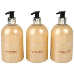 BAYLIS & HARDING Jojoba, Vanilla & Almond 3x 500ml