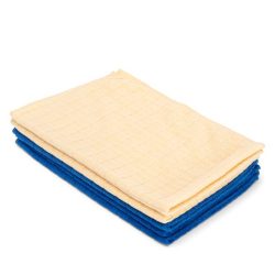 gastro Geschirrhandtücher 5er Set (blau & beige)