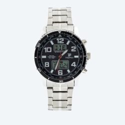 Time Piece Funk-Solar Herrenuhr World Timer