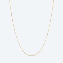 Venezianerkette 925 Silber vergoldet, ca. 61 cm