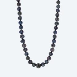 Endlos-Collier SWZP peacock Kristallen, ca. 80 cm