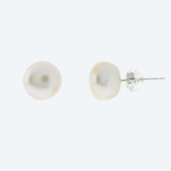 Ohrstecker 925 Silber Süßwasserzuchtperle 9MM