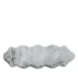 Sofafell hellgrau