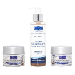 MBS Set Feuchtigkeitscreme, Reinigungsgel, Maske